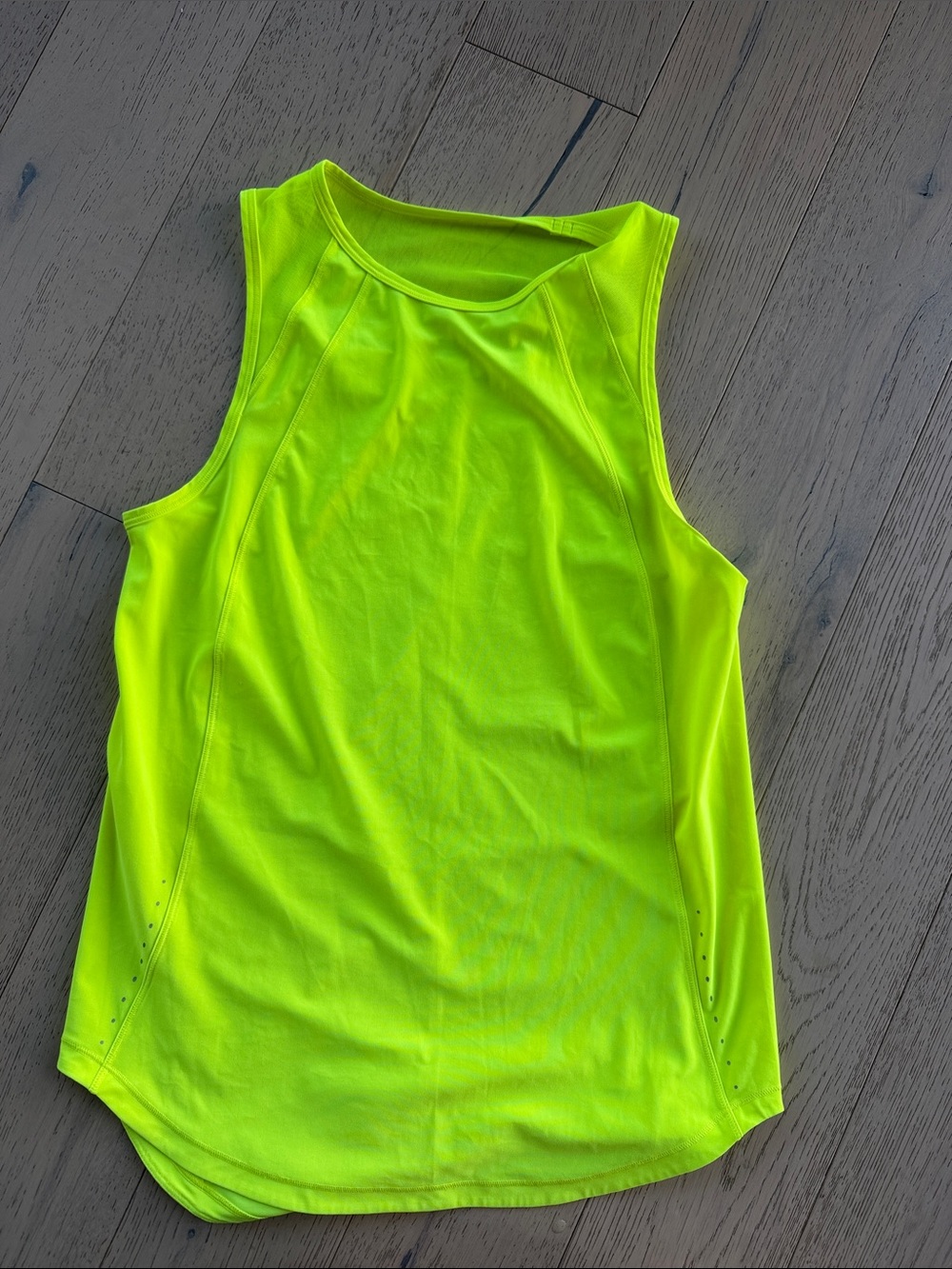lululemon athletica Neon Yellow Women's Performance Tank